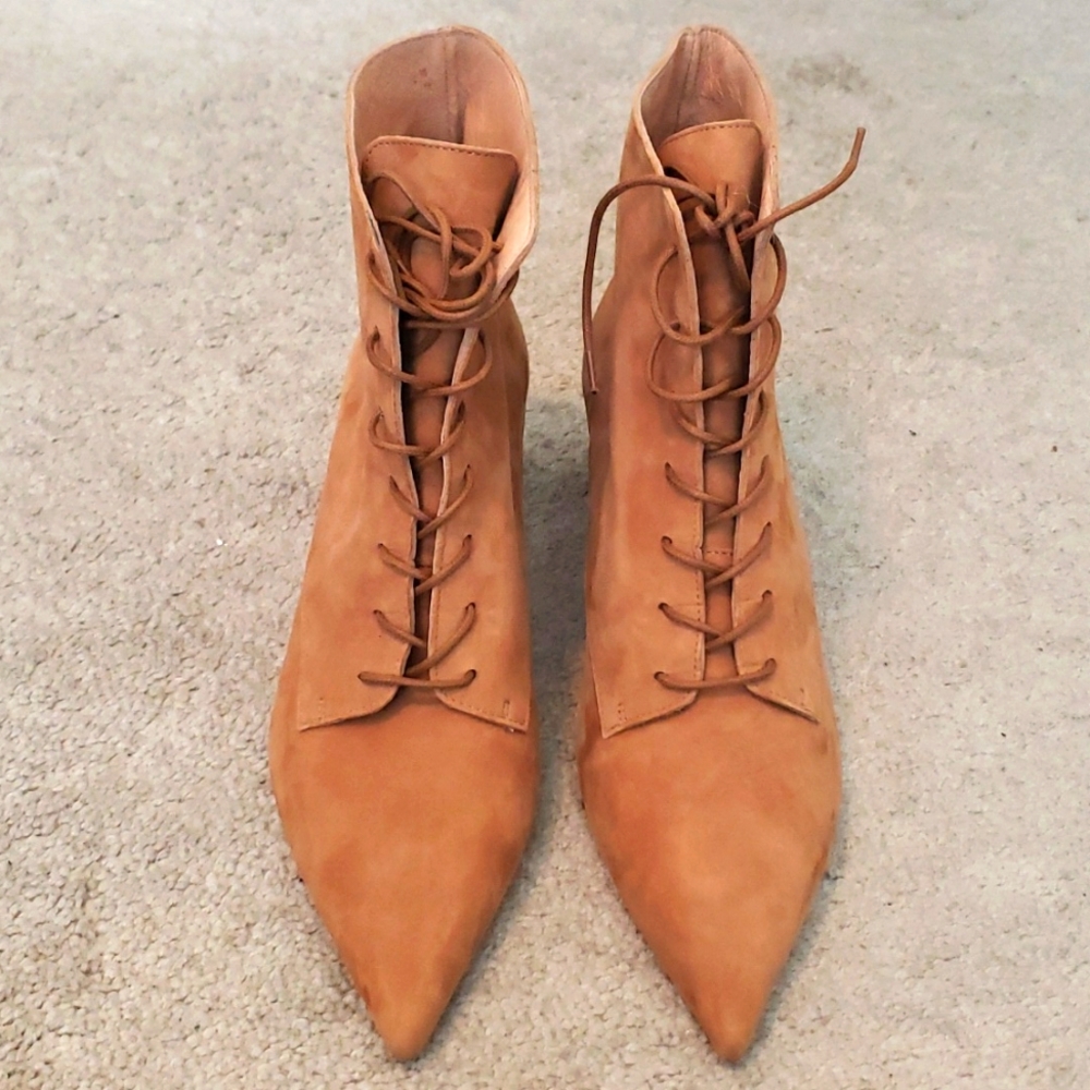 NWOT Women's Free People Suede Booties